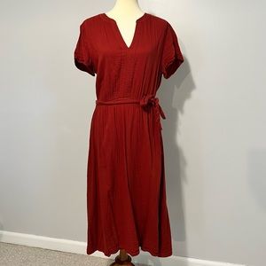 Old Navy Rust Orange Dress